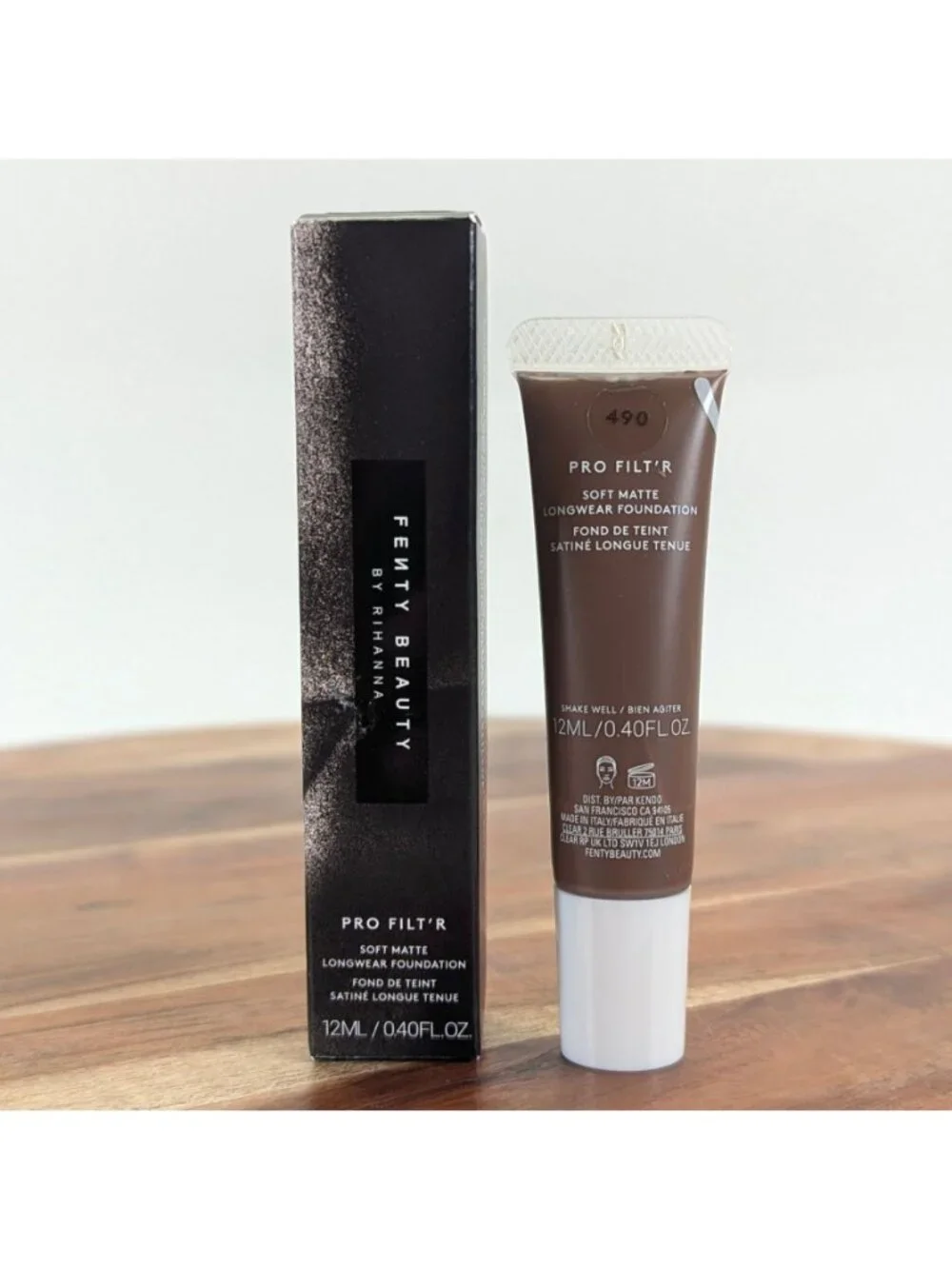 Fenty Beauty Pro Filt'r Soft Matte Longwear Foundation Shade 490 12 ml / 0.40 oz